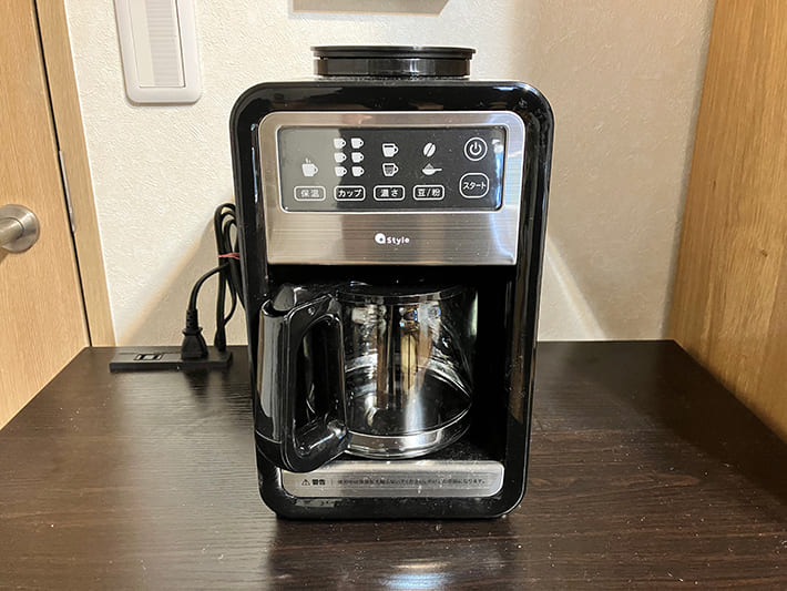 さらば！寝ぼけてコーヒー豆をこぼしちゃう生活よ。スマートコーヒー