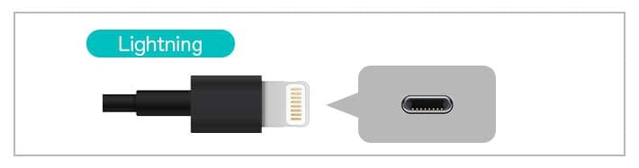 USB Lightningの画像