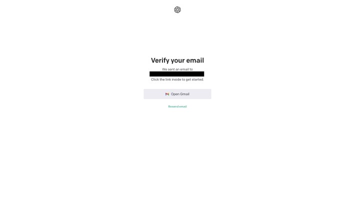 「Open Gmail」を選択